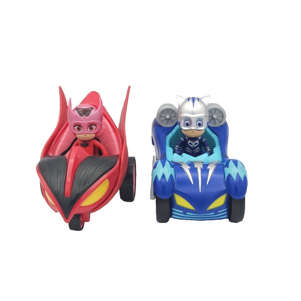 PJ Masks Catboy Owlette Vehicle Figure Toy Car Lot Preschool